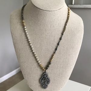 Stella & Dot Relic Pendant Necklace